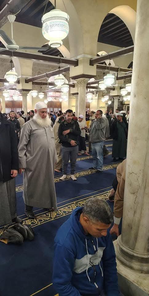 الداعية السلفي محمد حسين يعقوب يتصدرمواقع التواصل بعد صلاته التراويح بالجامع الأزهر